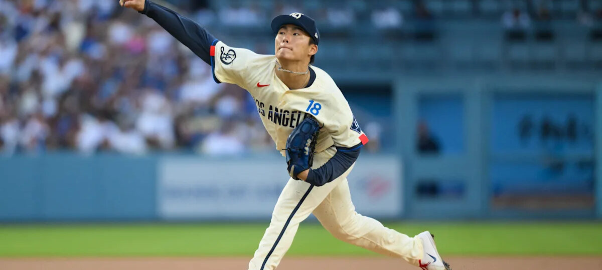Dodgers erupt for 9-run first as Yamamoto dominates over 8 innings in 9-2 rout of Angels