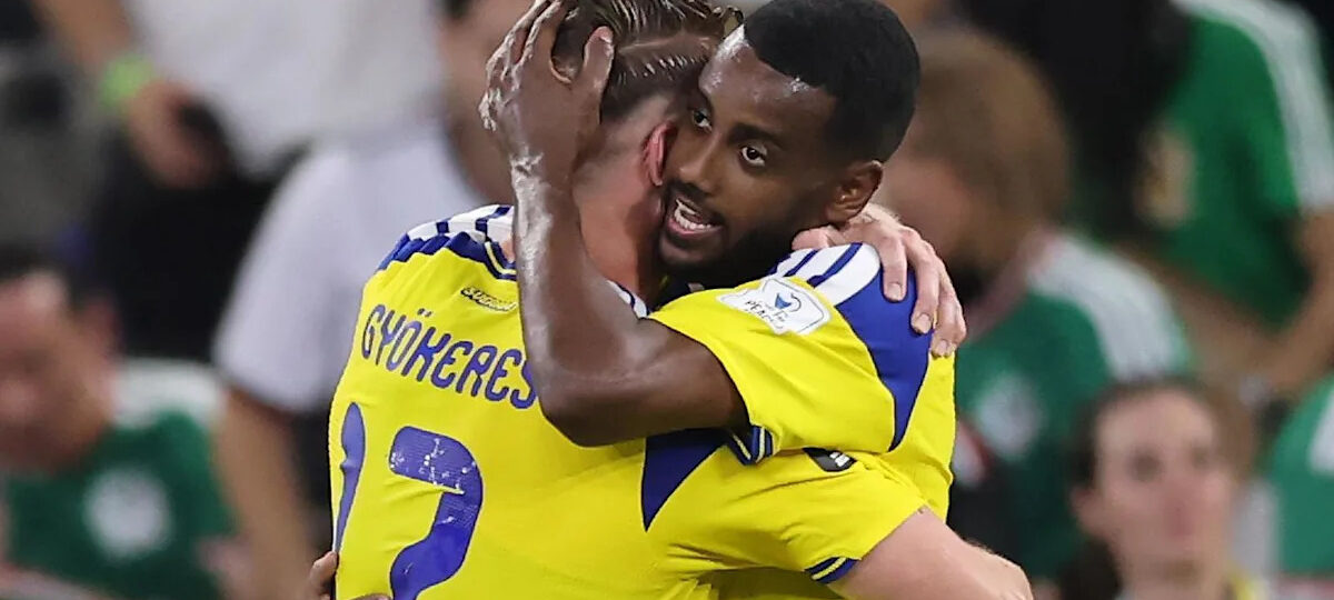 Isak and Gyokeres star as Sweden thrash Tunisia