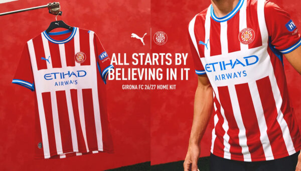 Girona FC and PUMA present the first kit for the 2026/27 season
