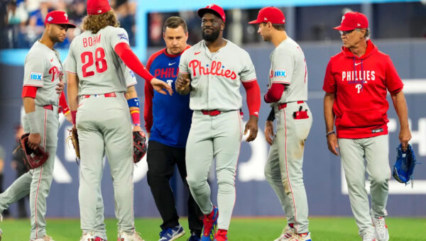 Phillies lose World Series Champion, all-star outfielder to long IL stint