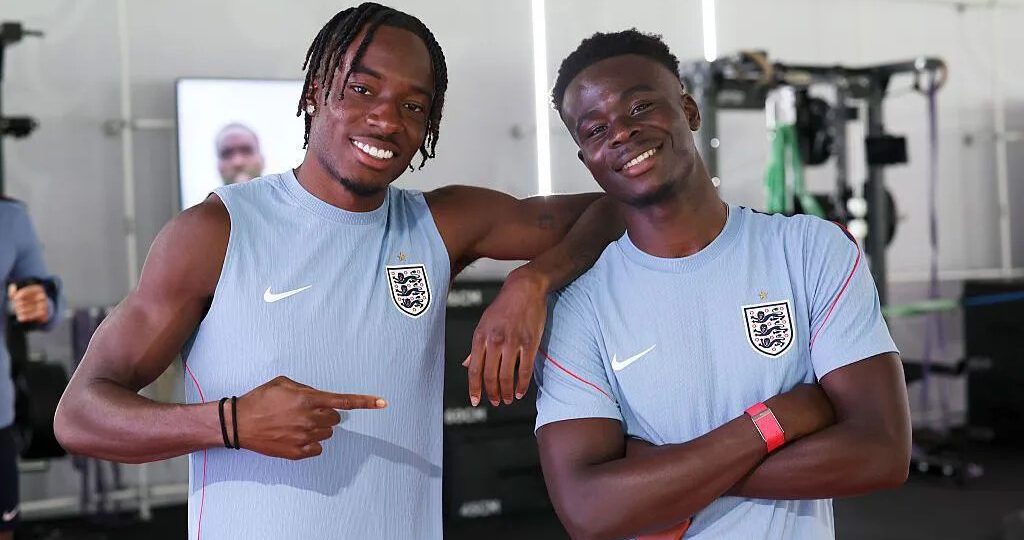 Madueke on his ‘healthy competition’ with Saka