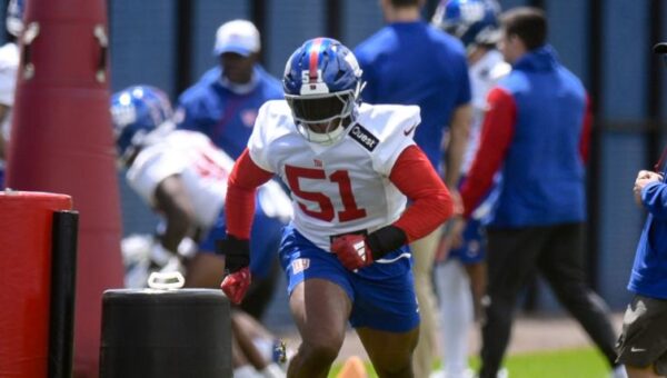 Abdul Carter suffers minor ankle injury during New York Giants mandatory minicamp