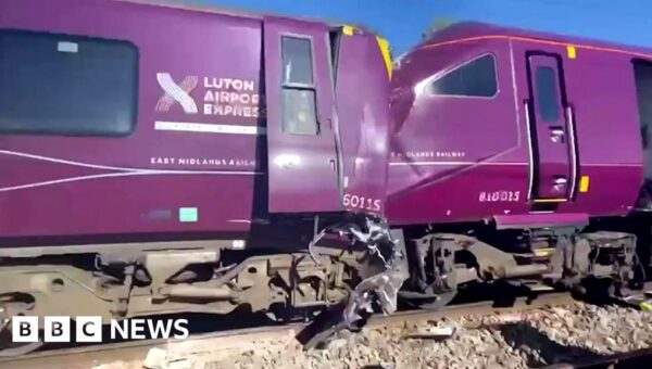 Driver dead and 33 people seriously injured as Bedford train crash declared major incident