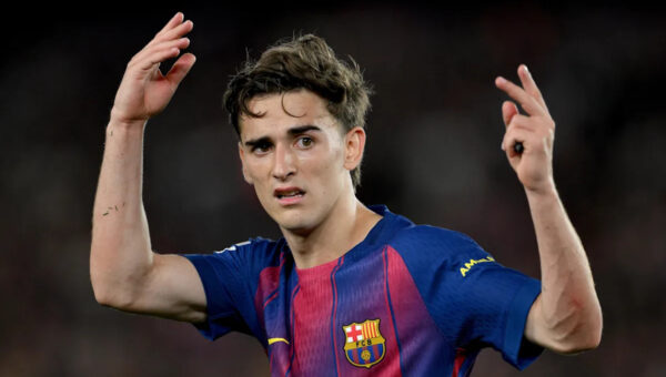 ‘I want this Gavi’ – Spain boss defends Barcelona star from criticism after training tackle on Rodri