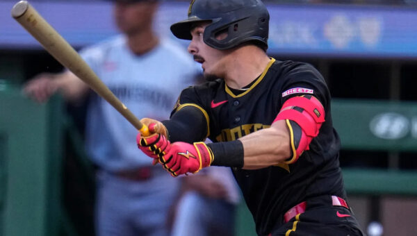 Injured Pirates rookie SS Konnor Griffin is hoping to start a throwing program soon