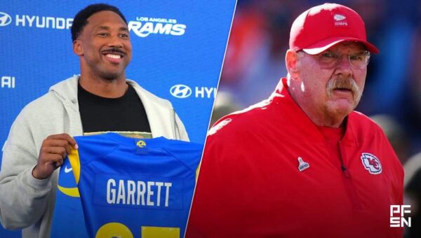 ’They’re Putting a Push On Things’ — Chiefs HC Andy Reid Watching His Back After Rams’ Seismic Myles Garrett Trade