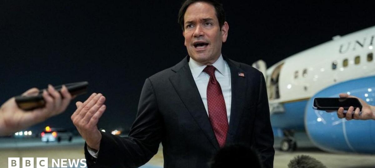 UN says it will evacuate sailors stranded in Strait of Hormuz, as Rubio warns against tolls