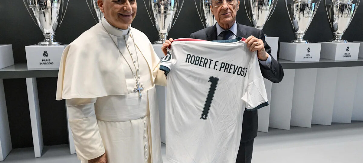 Pope Leo XIV Visits Santiago Bernabéu as Real Madrid Unveil Special Edition Jersey