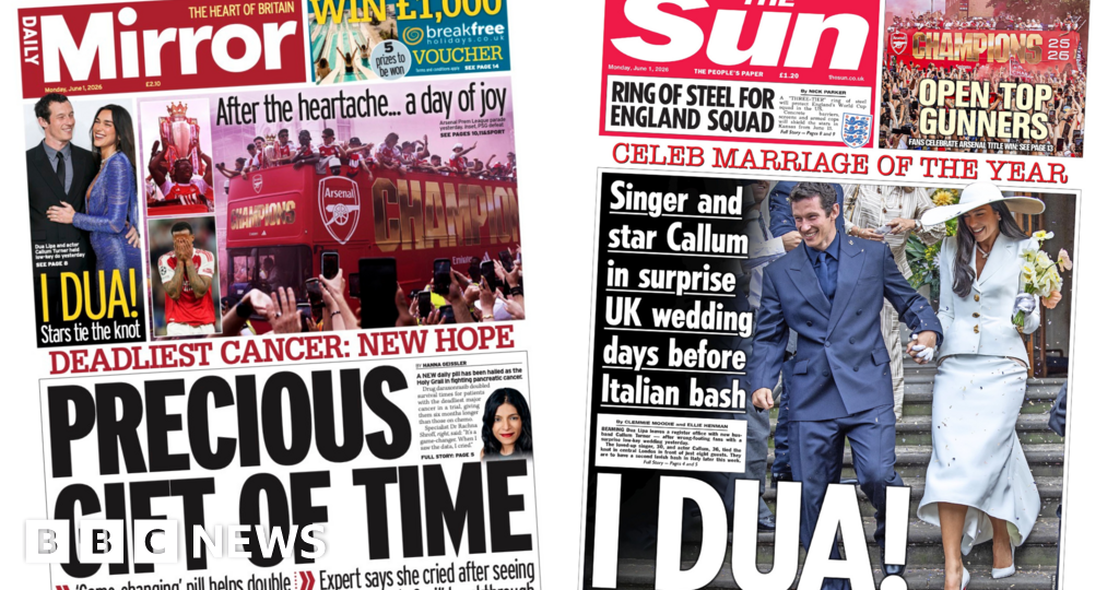 The Papers: Cancer pill's 'precious gift of time' and 'I Dua'