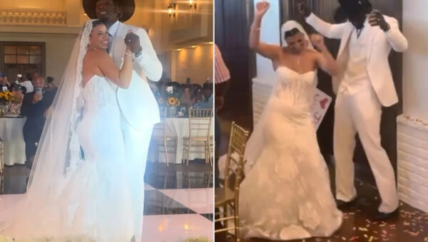 Dallas Cowboys' DeMarvion Overshown Says He's a 'Brand New Man' After Marrying Girlfriend Alexis Babino in Texas Wedding
