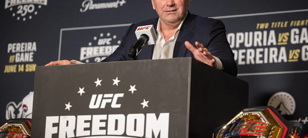 Dana White stopped his son from getting an American flag tattoo after UFC Freedom 250