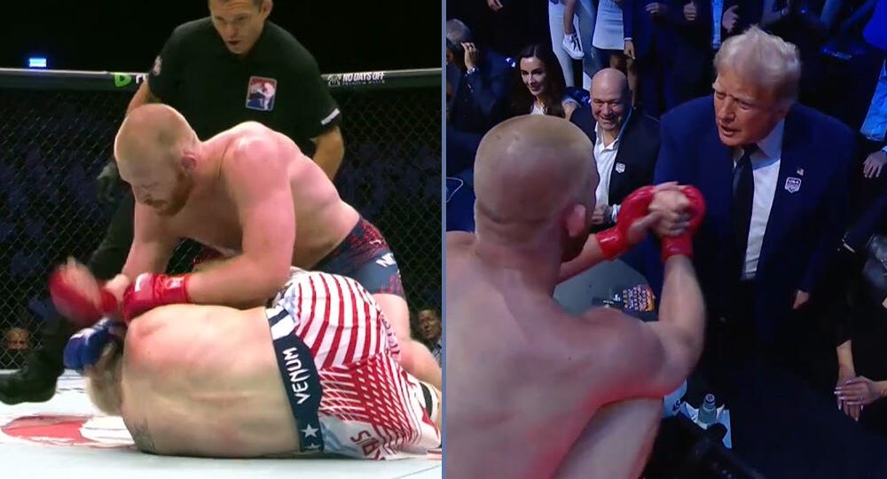 UFC Freedom 250 video: Bo Nickal punches out Kyle Daukaus