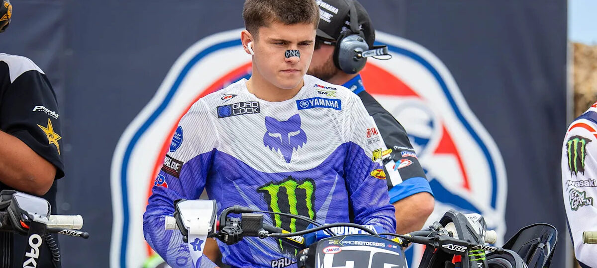 Haiden Deegan penalized seven positions for cutting Thunder Valley track in Moto 1