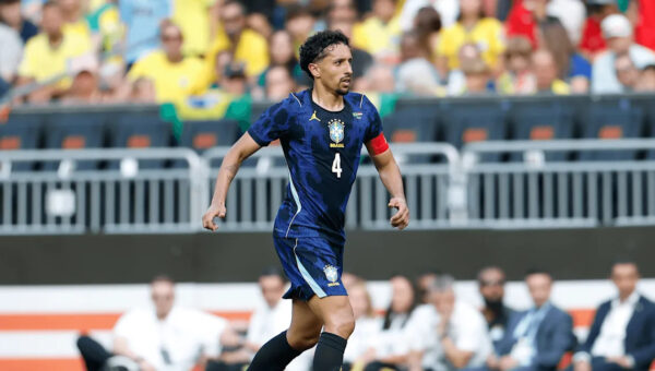 Marquinhos draws level with Emerson Leão and Ronaldo for Brazil caps: 105