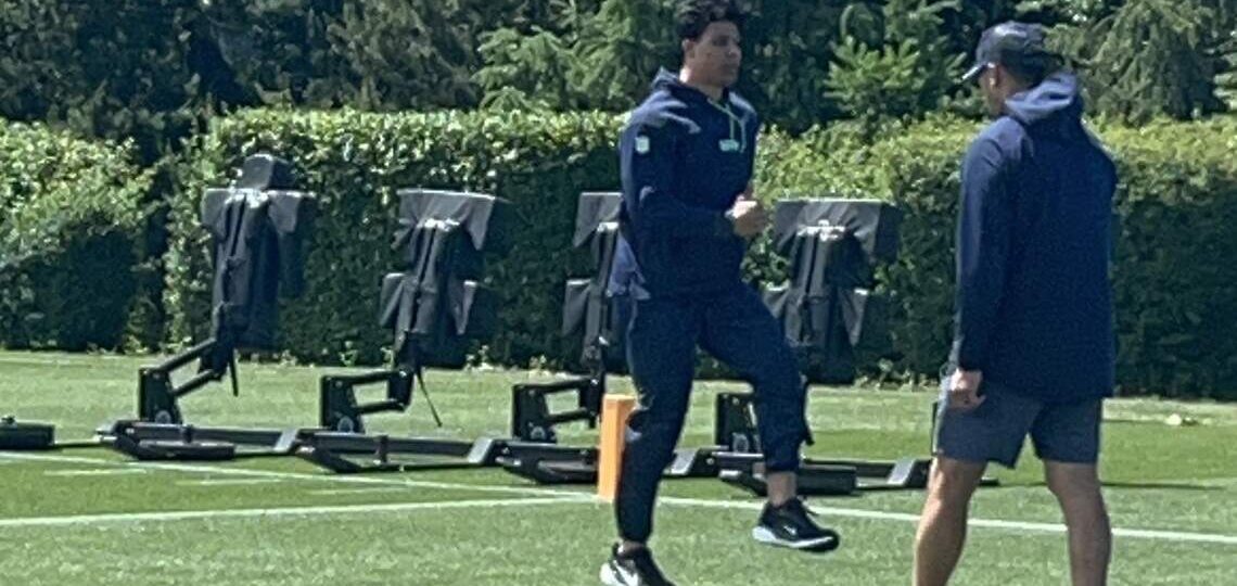 Seahawks minicamp: Zach Charbonnet surprise, the full Devon Witherspoon, more