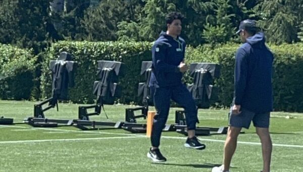 Seahawks minicamp: Zach Charbonnet surprise, the full Devon Witherspoon, more