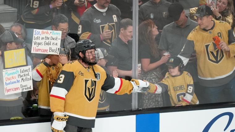 Golden Knights star Brayden McNabb gets massive ovation upon return from puck-to-face hospitalization