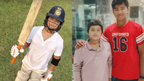 19 fours, 6 sixes! Vaibhav Sooryavanshi’s younger brother Ashirvad Sooryavanshi hits blistering century