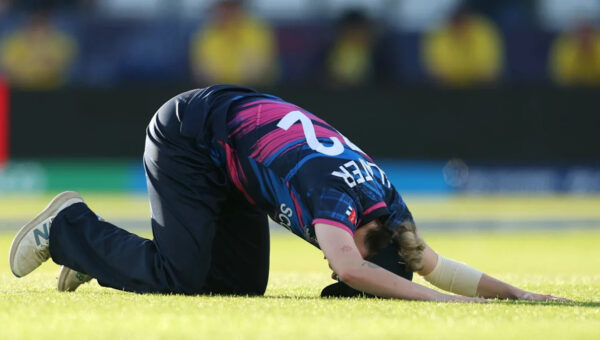 Scotland fall short of famous win over Windies