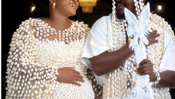 Mixed reactions trail Baba Ijesha, wife Luminee’s newborn announcement