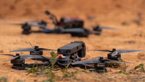 A US Army brigade used hundreds of one-way attack drones in a recent wargame. Over half were homemade.
