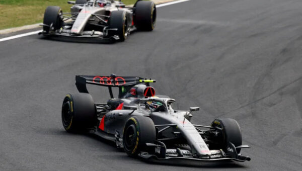 Audi’s Nico Hulkenberg Taken Out by a Single Stone in One of F1’s Strangest DNFs in Barcelona