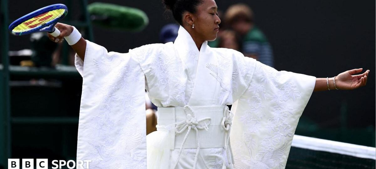 Osaka 'pays love and respect to Japan' in Wimbledon kimono