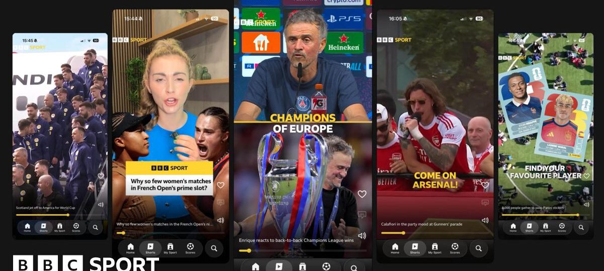 Introducing Shorts on the BBC Sport app