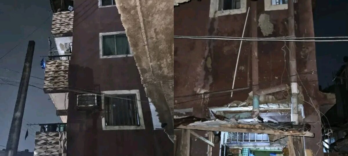 Lagos evacuates occupants of four-storey building over fear of collapse