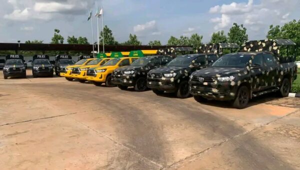 Democracy Day: Gov Nwifuru deploys 31 patrol vehicles to security agencies in Ebonyi
