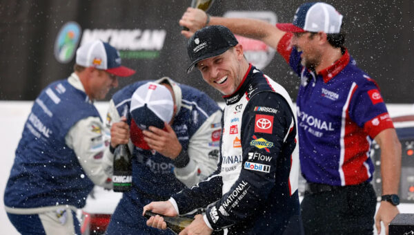 Denny Hamlin hints at NASCAR retirement plans after Michigan win