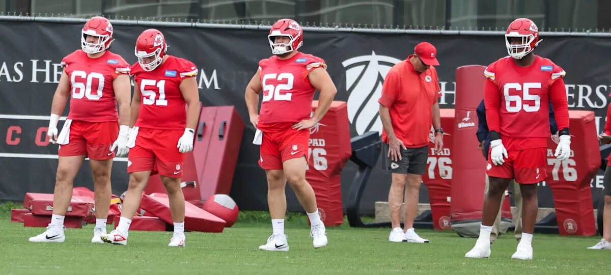Expectations for the Chiefs offensive line will be high in 2026