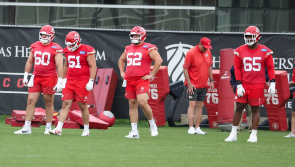 Expectations for the Chiefs offensive line will be high in 2026