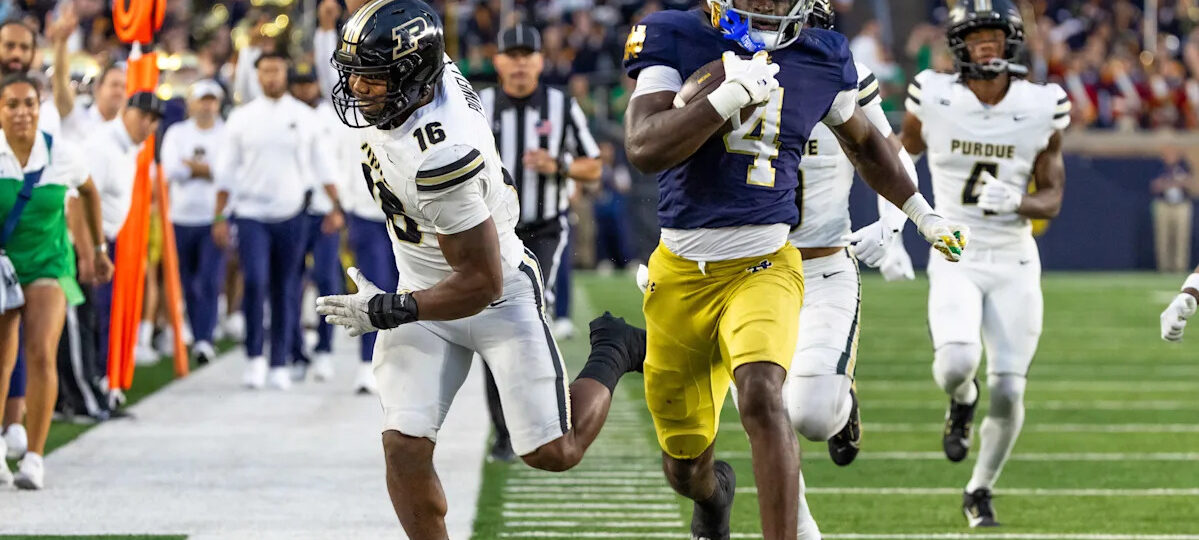 What Happened the Last Time Notre Dame Played Purdue?