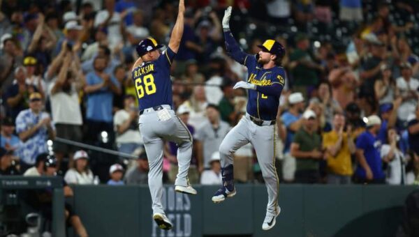 Brewers win ‘the most bizarre game in 11 years’ as A’s make controversial Las Vegas debut