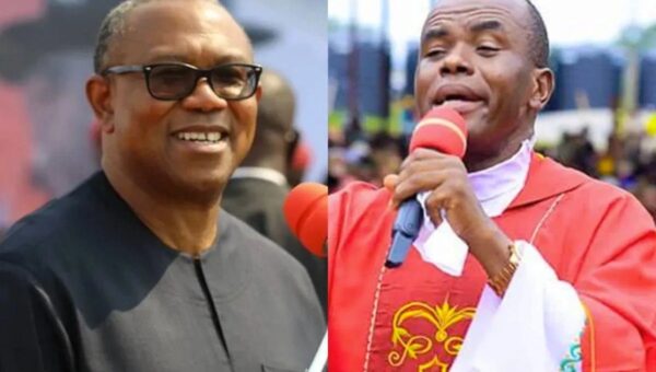 ‘I took risks for him’ – Fr Mbaka finally breaks silence on Peter Obi [Video]