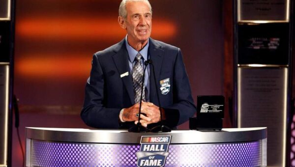 Denny Hamlin pays tribute to legendary NASCAR driver Ned Jarrett after FireKeepers Casino 400 win