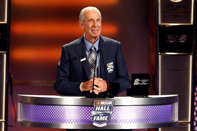 Denny Hamlin pays tribute to legendary NASCAR driver Ned Jarrett after FireKeepers Casino 400 win