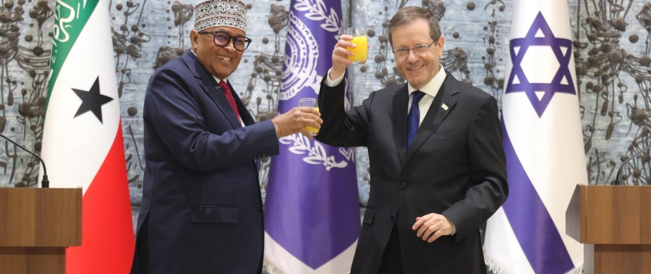 Somaliland President meets Herzog in historic visit to Israel