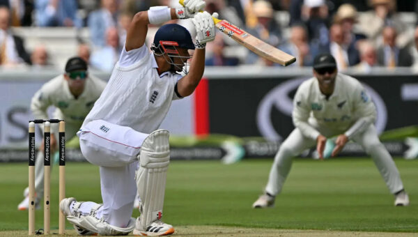 Gay falls for eight on debut as NZ strike early against England
