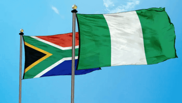 ‘We wan go’ – Nigerians stranded in South Africa protest delay in repatriation process [VIDEO]