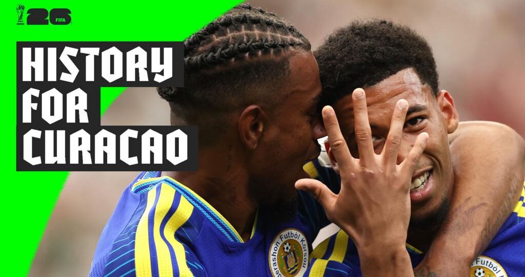 Comenencia scores Curacao’s first-ever World Cup goal