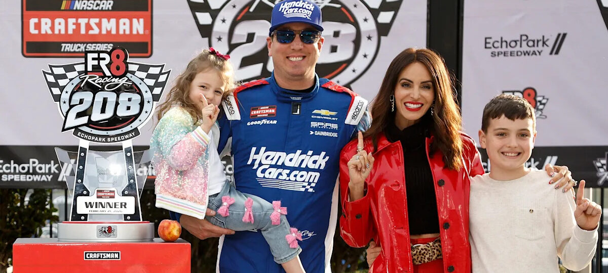 Samantha Busch says watching her son race is ‘heartbreaking and beautiful’