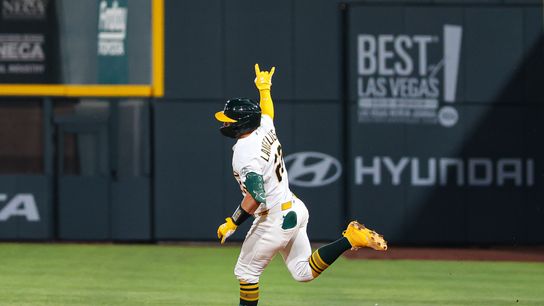 Athletics win on and off the field in successful Vegas trial run