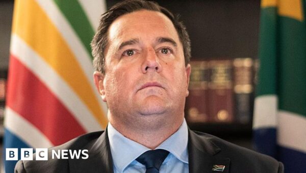 Leader of South Africa’s second biggest party wants his predecessor sacked as minister