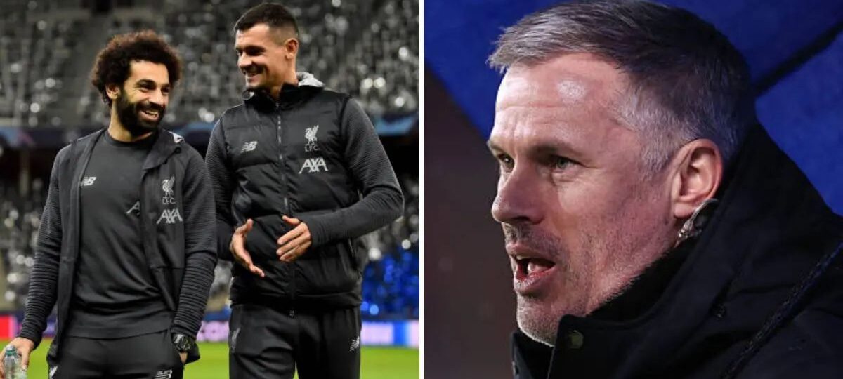 ‘He gets paid for it’ – Dejan Lovren launches brutal attack on Jamie Carragher for ‘disgusting’ Mohamed Salah treatment