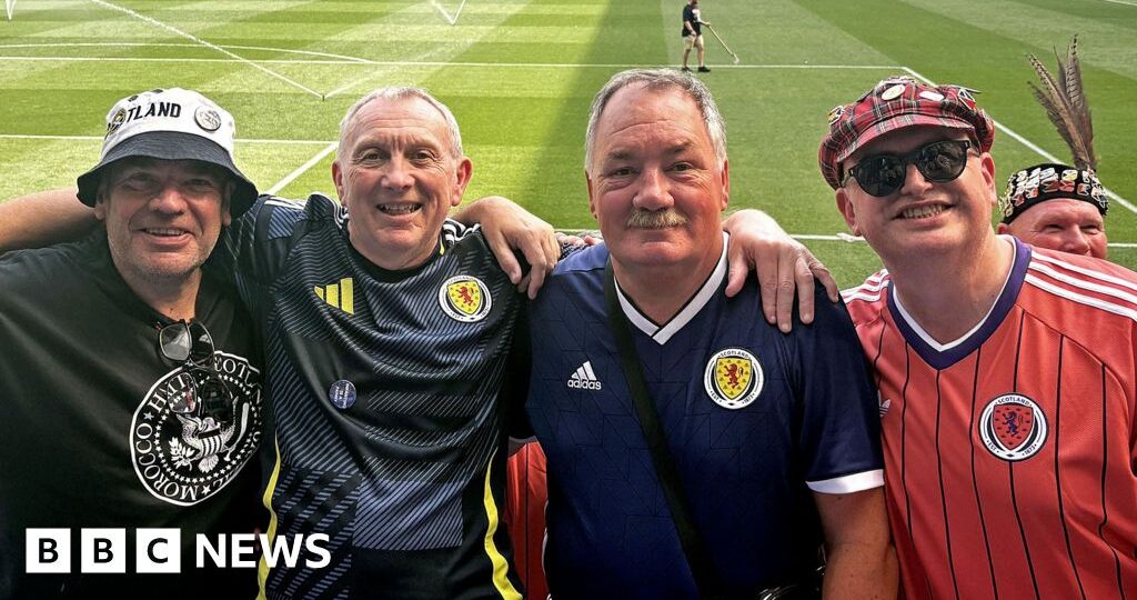 'Absolutely buzzing': Scotland fans arrive on US soil