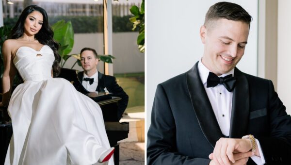 A woman tracked down her husband’s dream Rolex to surprise him with it on their wedding day