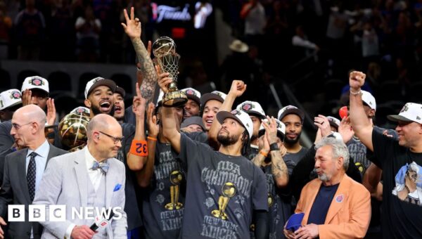 New York Knicks win NBA championship for first time in over 50 years
