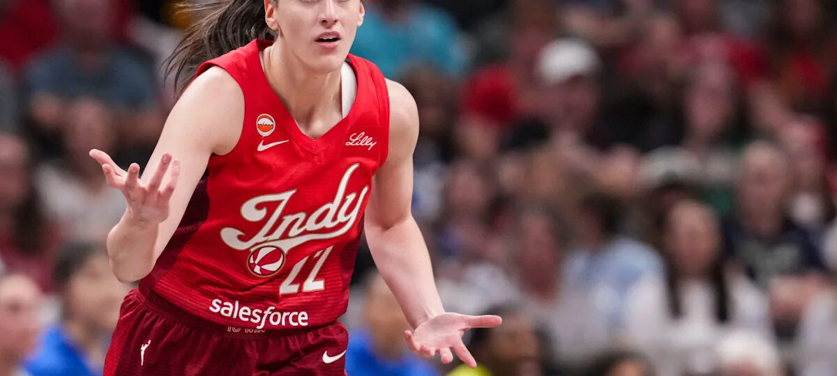 Caitlin Clark’s ab-baring outfit for Indiana Fever game turns heads